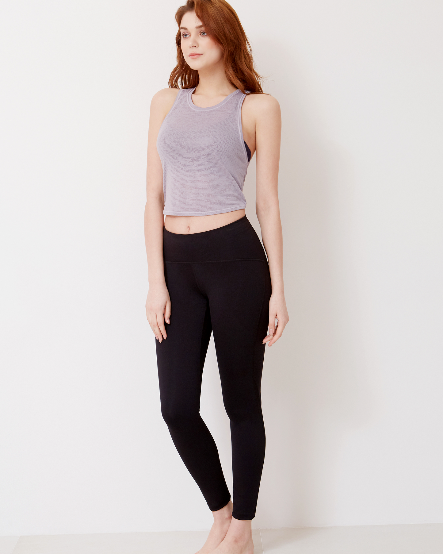 Bat to Back Crop Tank