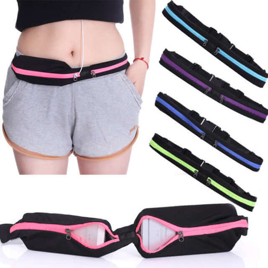 Stride Dual Pocket Running Belt