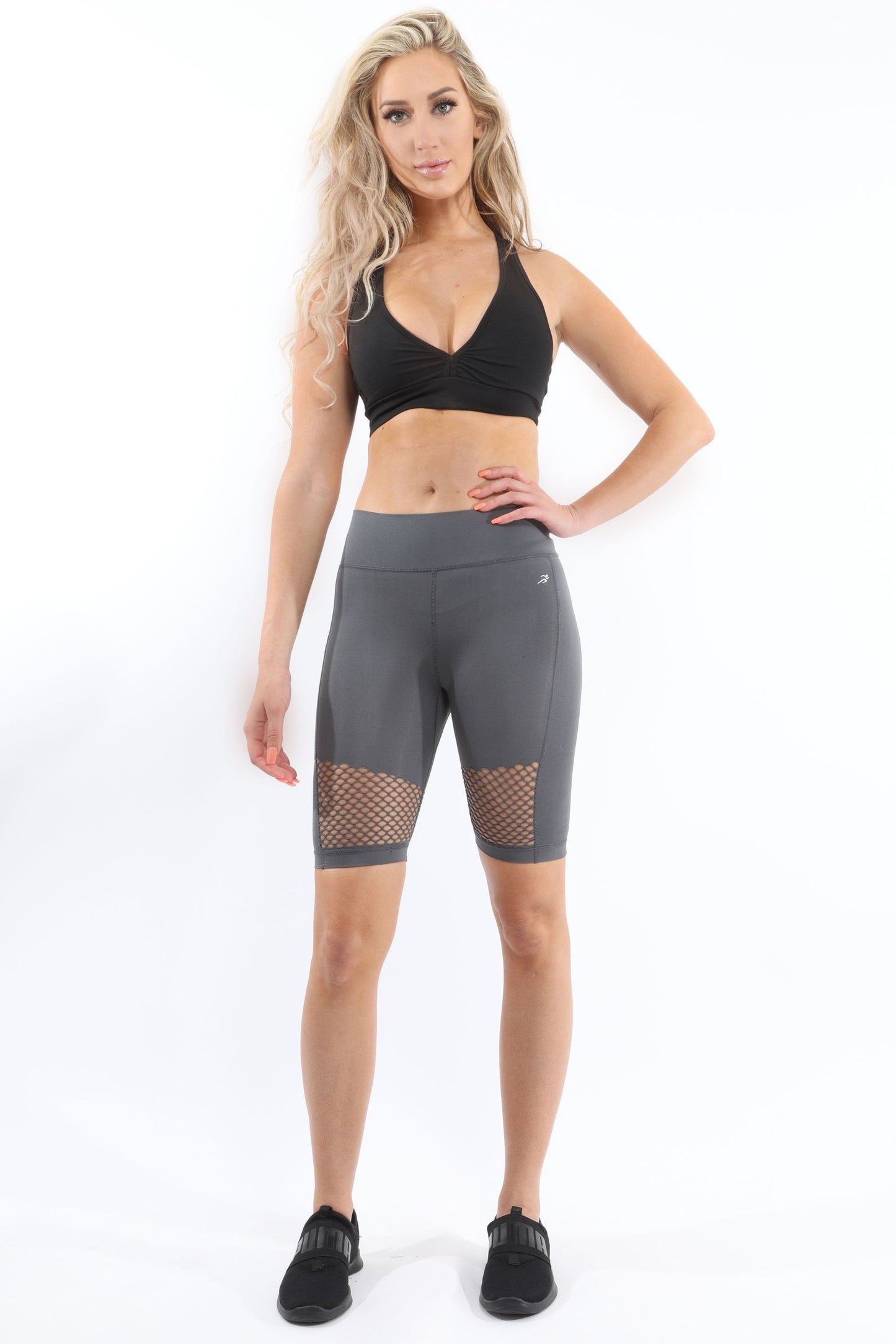 Malibu Activewear Shorts - Grey