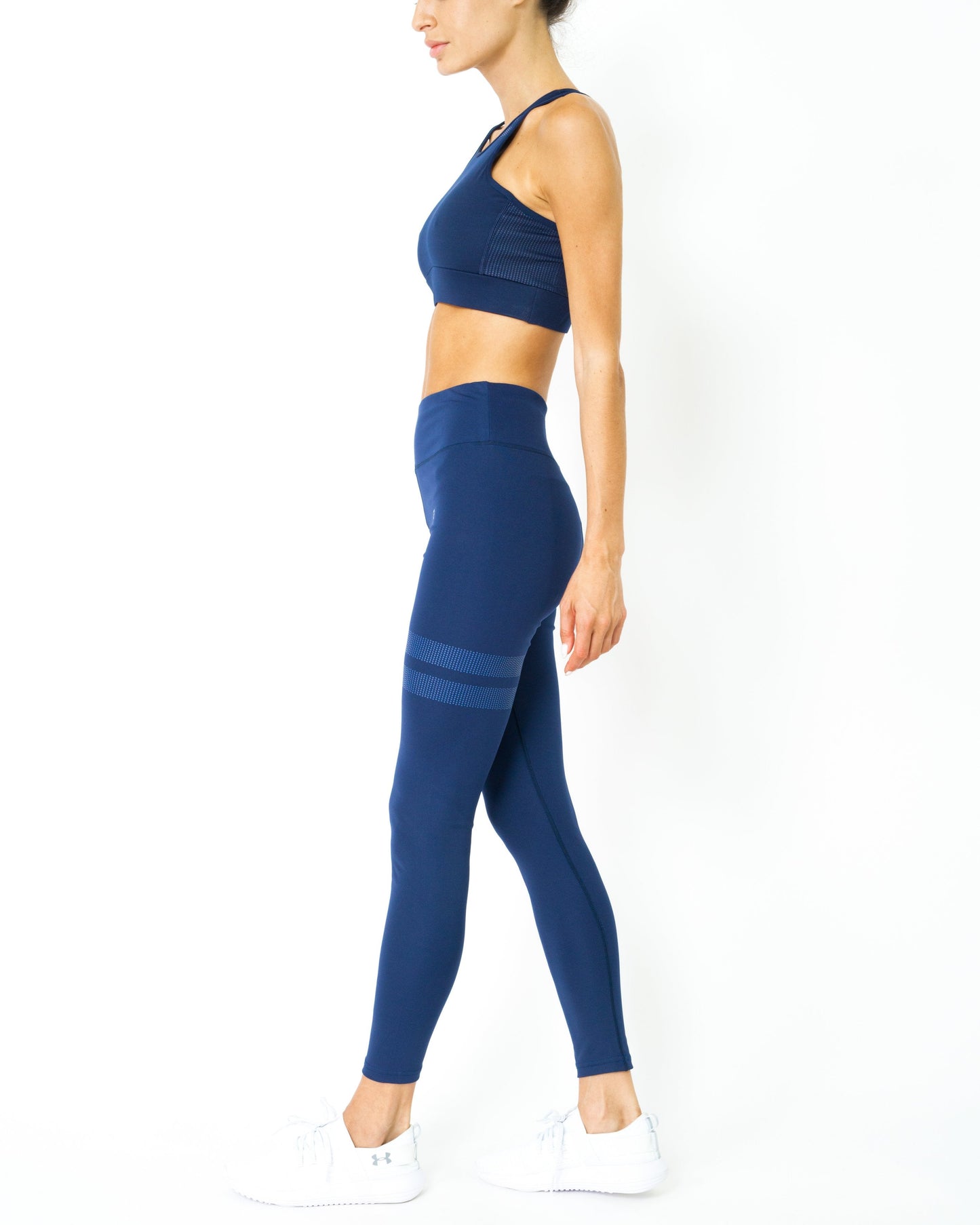 Ashton Leggings - Navy Blue