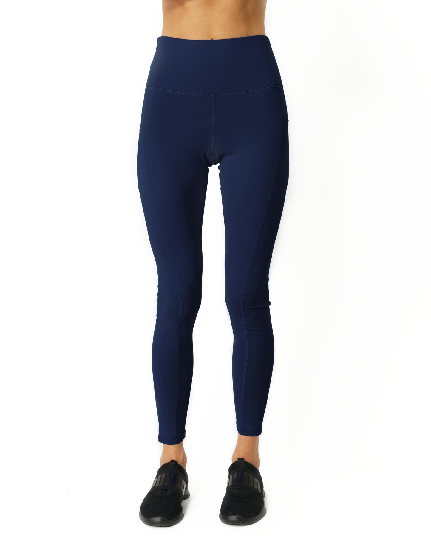 Yoga Leggings - Navy Blue