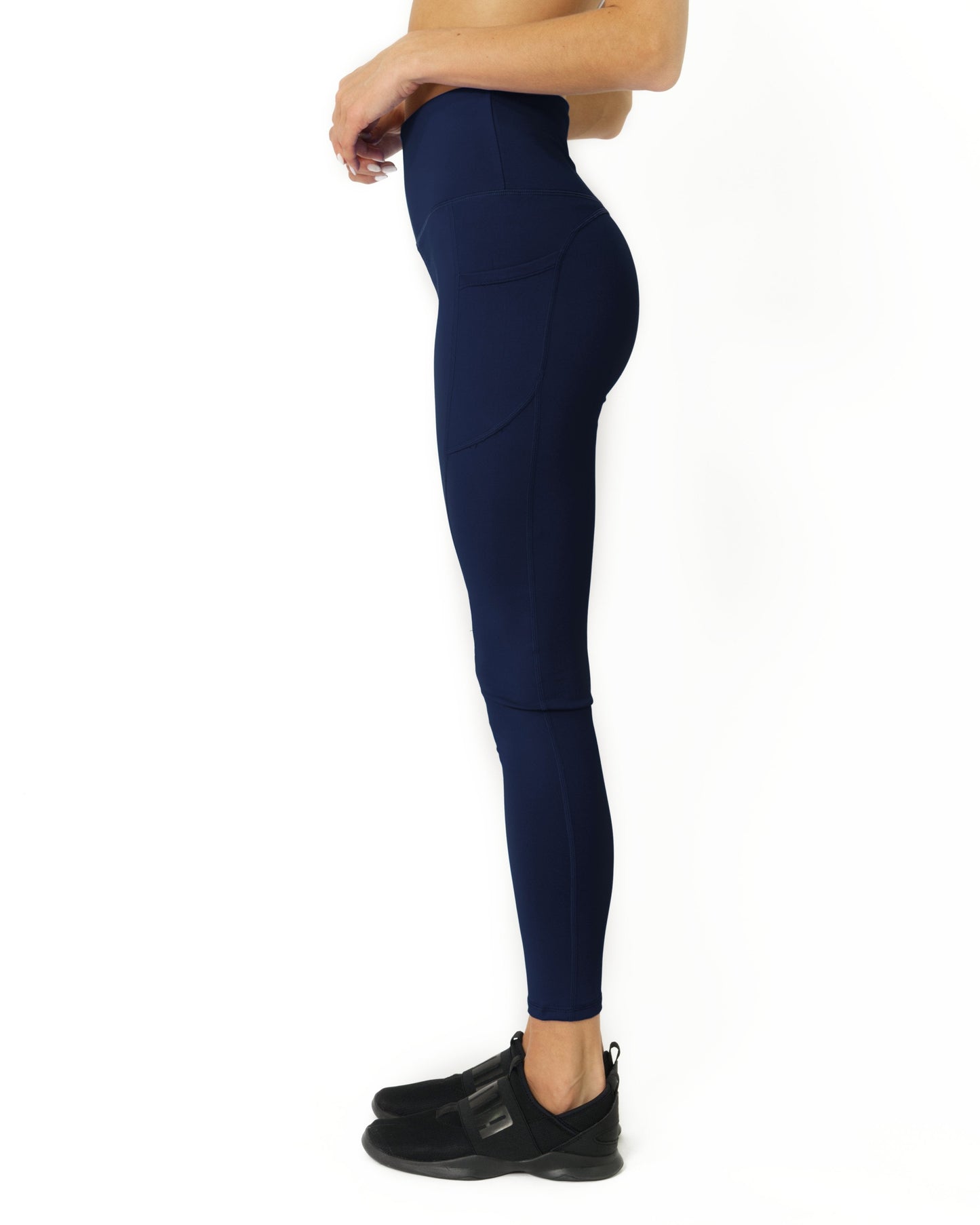 Yoga Leggings - Navy Blue