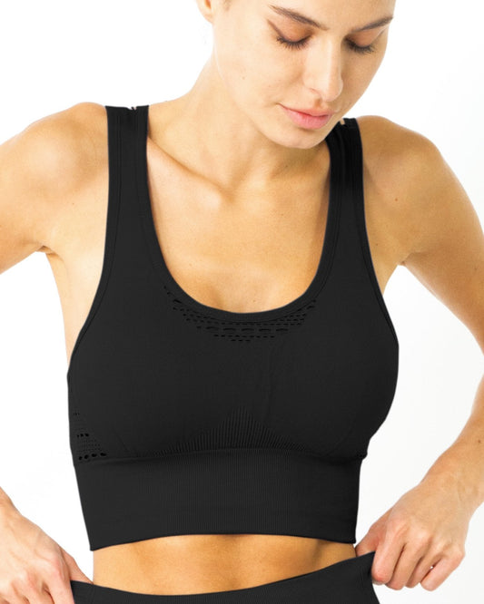 Mesh Seamless Bra