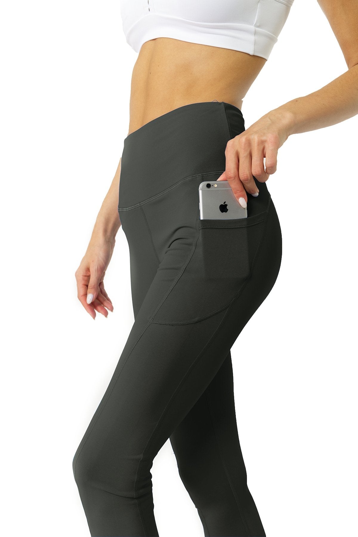 Yoga Leggings - Slate Grey